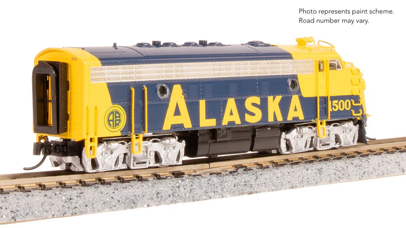 BLI 9261 N Scale EMD Diesel F7A Alaska ARR 1500 Paragon4 (Sound/DC/DCC)