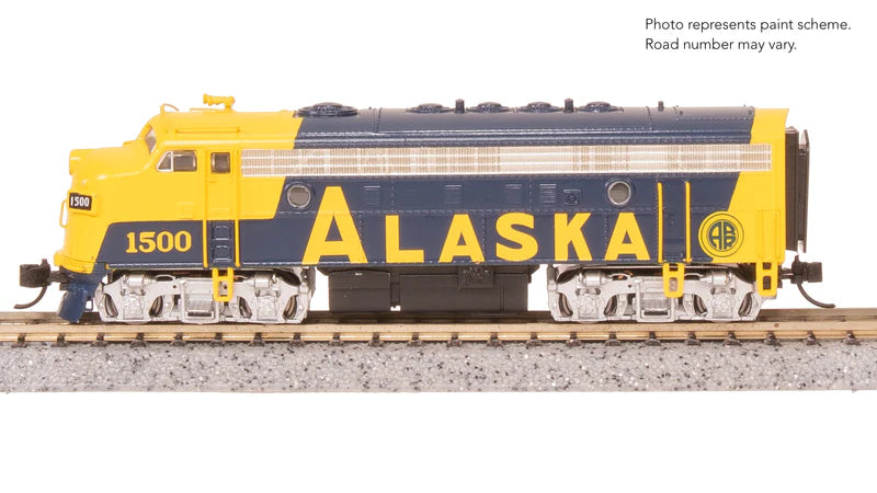 BLI 9261 N Scale EMD Diesel F7A Alaska ARR 1500 Paragon4 (Sound/DC/DCC)