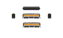 BLI 9266 N Scale EMD Diesel F7B Rio Grande D&RGW 5743 Paragon4 (Sound/DC/DCC)