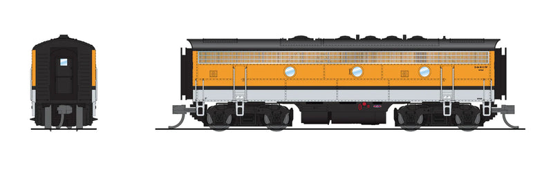 BLI 9266 N Scale EMD Diesel F7B Rio Grande D&RGW 5743 Paragon4 (Sound/DC/DCC)