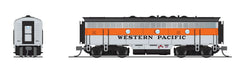 BLI 9286 N Scale EMD Diesel F7B Western Pacific WP 916-C Stealth (DCC Ready)