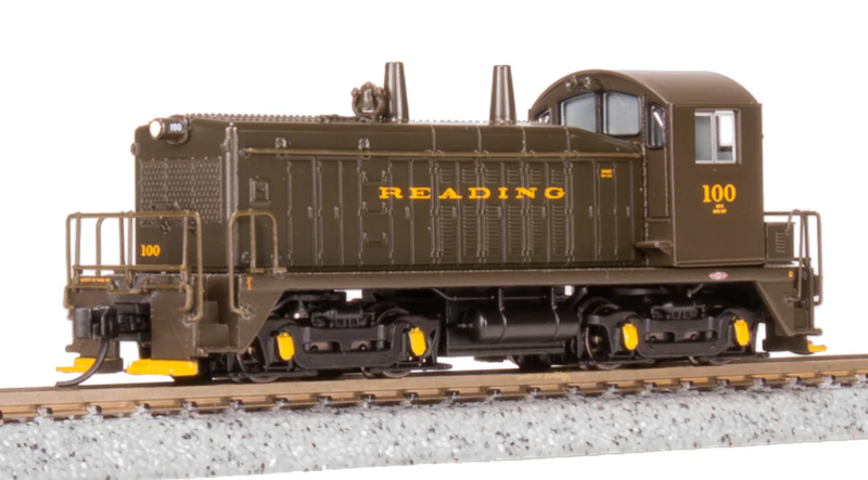 BLI 9311 N Scale EMD NW2 Diesel Reading RDG 103 Paragon4 (Sound/DC/DCC)