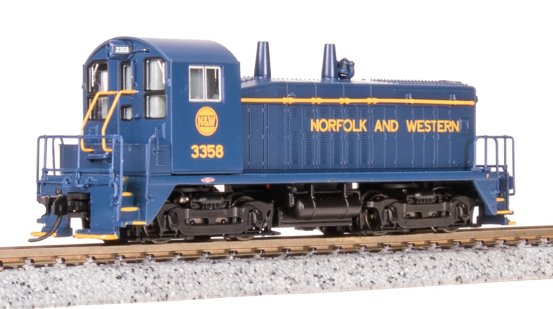BLI 9343 N Scale EMD SW7 Diesel Norfolk & Western N&W 3362 Paragon4 (Sound/DC/DCC)