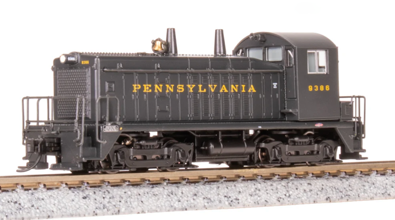 BLI 9346 N Scale EMD SW7 Diesel Pennsylvania PRR 9386 Paragon4 (Sound/DC/DCC)