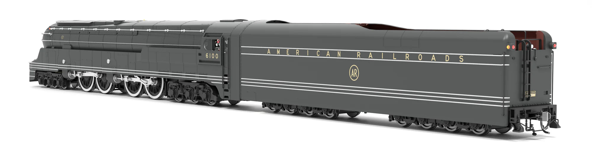 BLI 9376 HO Scale S1 6-4-4-6 Duplex American Railroads 6100 Stealth Hybrid