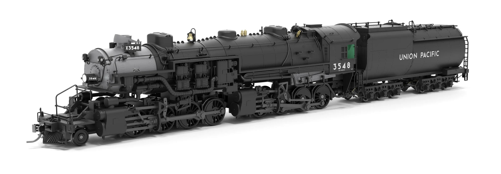 BLI 9431 HO Scale 2-8-8-0 "Bullmoose" SA-C-2 Steam Loco Union Pacific 3551 Stealth Hybrid