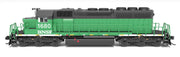 BLI 9462 N Scale EMD SD40-2 Diesel BNSF/BN 1680 Paragon4 (Sound/DC/DCC)