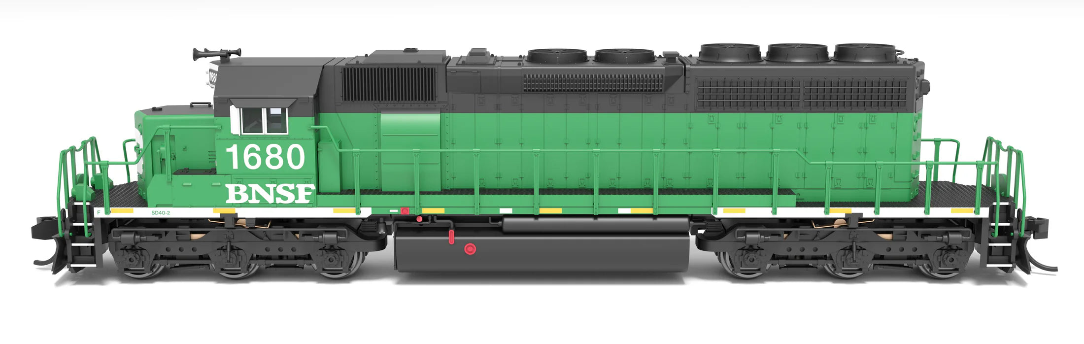 BLI 9462 N Scale EMD SD40-2 Diesel BNSF/BN 1680 Paragon4 (Sound/DC/DCC)