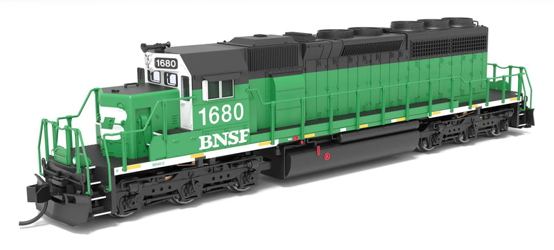 BLI 9462 N Scale EMD SD40-2 Diesel BNSF/BN 1680 Paragon4 (Sound/DC/DCC)