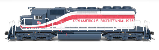 BLI 9466 N Scale EMD SD40-2 Diesel Milwaukee Road MILW 156 Paragon4 (Sound/DC/DCC)
