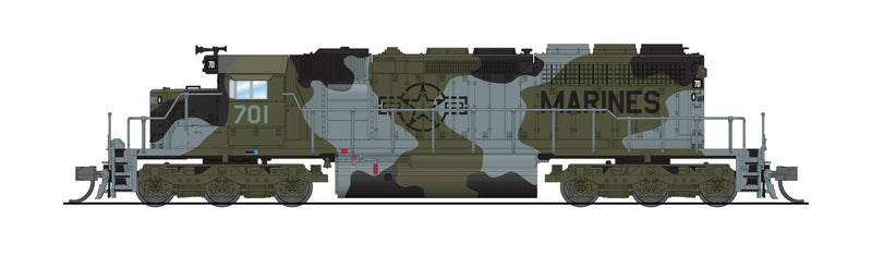 BLI 9475 N Scale EMD SD40-2 Diesel USMC Fantasy Scheme Paragon4 (Sound/DC/DCC)