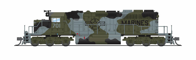 BLI 9495 N Scale EMD SD40-2 Diesel USMC Fantasy Scheme - DC