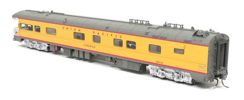 BLI 9592 HO Scale Union Pacific Business Car #101 "Lincoln" Big Boy Tour Drumhead