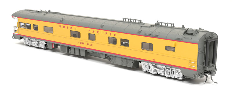 BLI 9593 HO Scale Union Pacific Business Car #101 "Lone Star" Blue 150 Years Drumhead