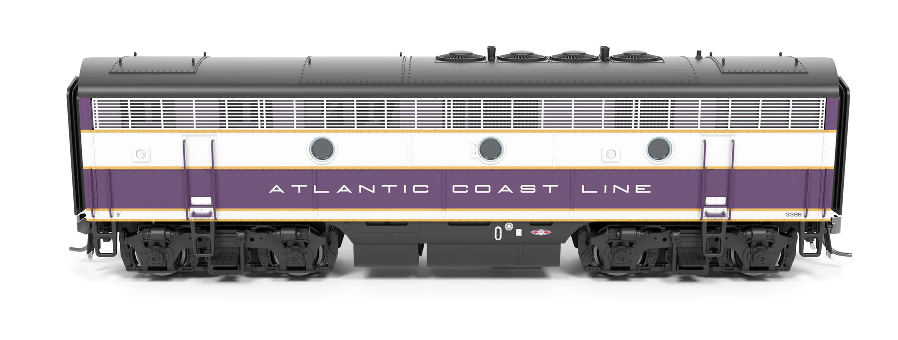 BLI 9655 HO Scale EMD F3B Diesel Atlantic Coast Line ACL 343B Stealth (DCC Ready)