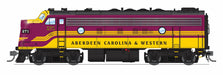 BLI 9680 HO Scale EMD F9A Diesel Aberdeen Carolina & Western ACWR 271 Paragon4 (Sound/DC/DCC)