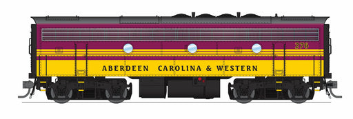 BLI 9681 HO Scale EMD F7B Diesel Aberdeen Carolina & Western ACWR 276 Paragon4 (Sound/DC/DCC)