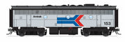 BLI 9684 HO Scale EMD F7 A/B Diesel Amtrak Phase I 103/153 Paragon4 (Sound/DC/DCC Unpowered B)