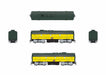 BLI 9694 HO Scale EMD F7 A/B Diesel Chicago & NorthWestern CNW 400/410 Paragon4 (Sound/DC/DCC Unpowered B)