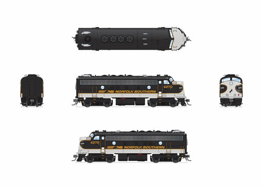 BLI 9704 HO Scale EMD F9A Diesel Norfolk Southern NS 4271 Stealth (Executive Scheme - DCC Ready)