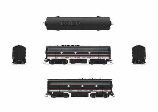 BLI 9709 HO Scale EMD F7B Diesel Reading & Northern RBMN 275 Stealth (DCC Ready)