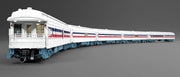 BLI 9712 HO Scale 1947 Freedom Train Heavyweight 5-Car Passenger Set (1947 Scheme)
