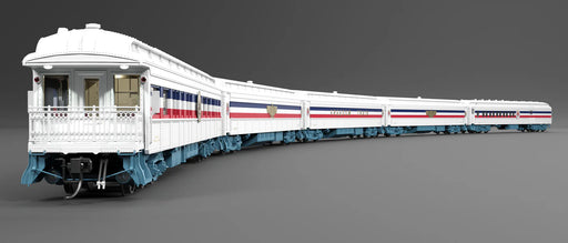 BLI 9712 HO Scale 1947 Freedom Train Heavyweight 5-Car Passenger Set (1947 Scheme)