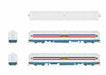 BLI 9712 HO Scale 1947 Freedom Train Heavyweight 5-Car Passenger Set (1947 Scheme)
