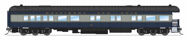 BLI 9713 HO Scale Baltimore & Ohio B&O Heavyweight 5-Car Passenger Set (Blue & Gray Scheme)