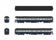 BLI 9713 HO Scale Baltimore & Ohio B&O Heavyweight 5-Car Passenger Set (Blue & Gray Scheme)