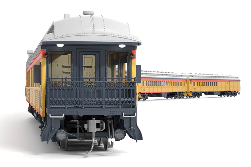 BLI 9714 HO Scale Chessie Steam Special Heavyweight 5-Car Passenger Set