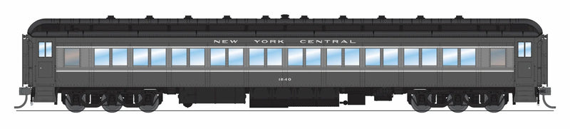 BLI 9715 HO Scale New York Central NYC Heavyweight 5-Car Passenger Set (Two-Tone Gray)