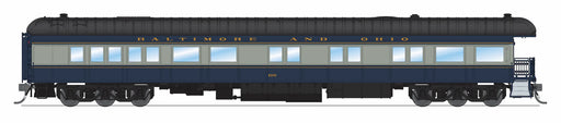 BLI 9721 HO Scale Pullman Business Car Baltimore & Ohio "B&O 100" (Blue & Gray Scheme)