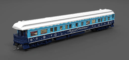 BLI 9725 HO Scale Pullman Business Car Holiday-Themed (Blue & White)