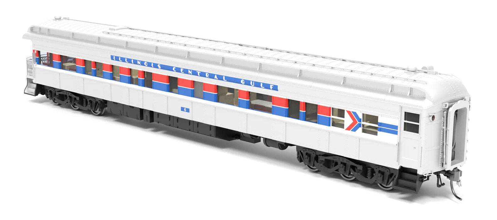 BLI 9726 HO Scale Pullman Business Car Amtrak / ICG #6