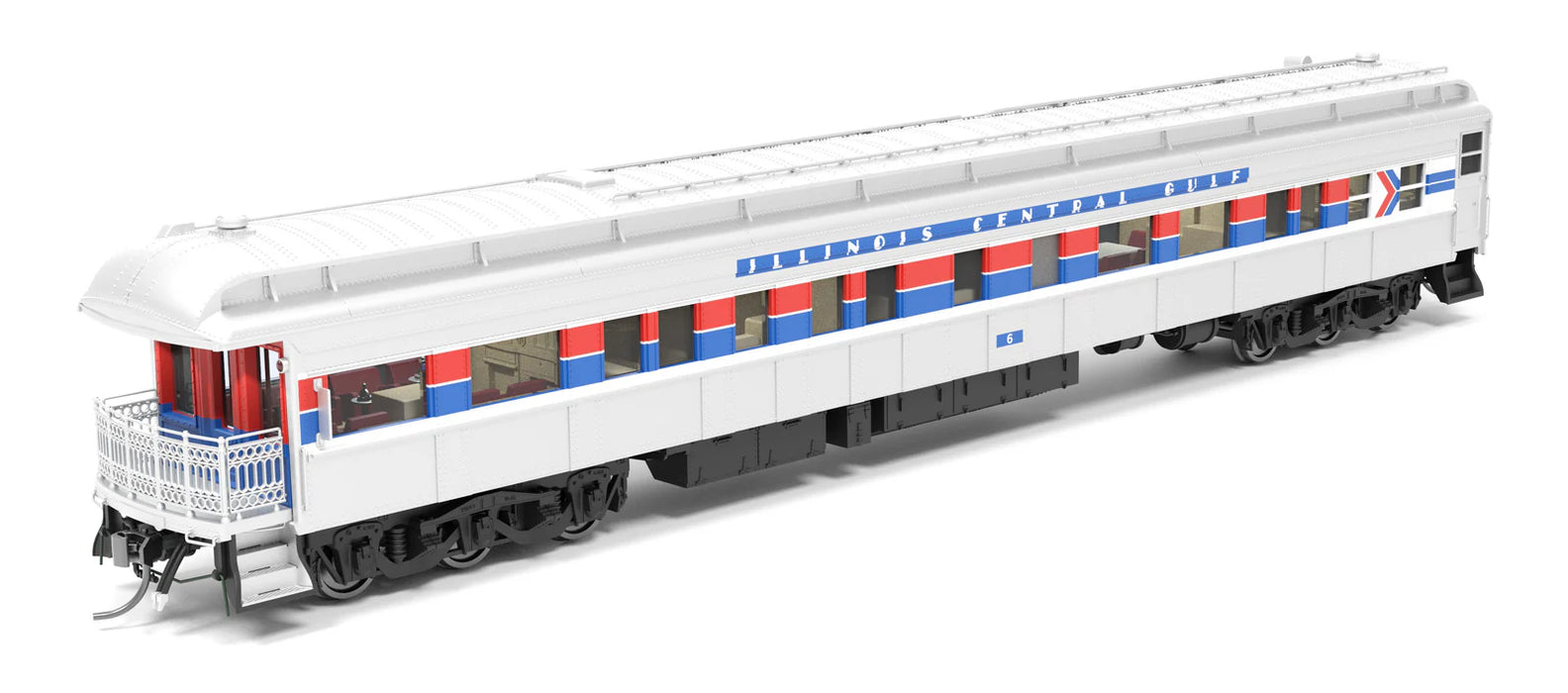 BLI 9726 HO Scale Pullman Business Car Amtrak / ICG #6