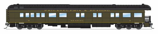 BLI 9731 HO Scale Pullman Business Car Philadelphia & Reading #10, Pullman Green (Strasburg Appearance)