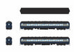 BLI 9735 HO Scale 80' Passenger Coach Baltimore & Ohio B&O (Blue & Gray Scheme)