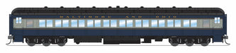 BLI 9735 HO Scale 80' Passenger Coach Baltimore & Ohio B&O (Blue & Gray Scheme)