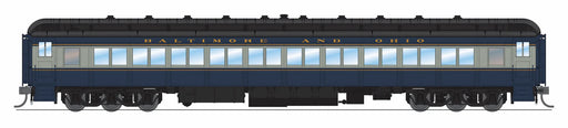 BLI 9735 HO Scale 80' Passenger Coach Baltimore & Ohio B&O (Blue & Gray Scheme)