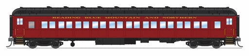 BLI 9738 HO Scale 80' Passenger Coach Reading & Northern RBMN (Maroon Scheme)