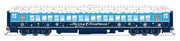 BLI 9739 HO Scale 80' Passenger Coach Holiday-Themed (Blue & White)