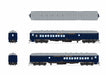 BLI 9747 HO Scale Coach-Baggage Combine Louisville & Nashville L&N 1603 (Blue & Imitation Gold)