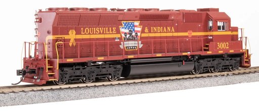 BLI 9811 HO Scale EMD SD45 Louisville & Indiana L&I 3002 Stealth DC (Veterans)