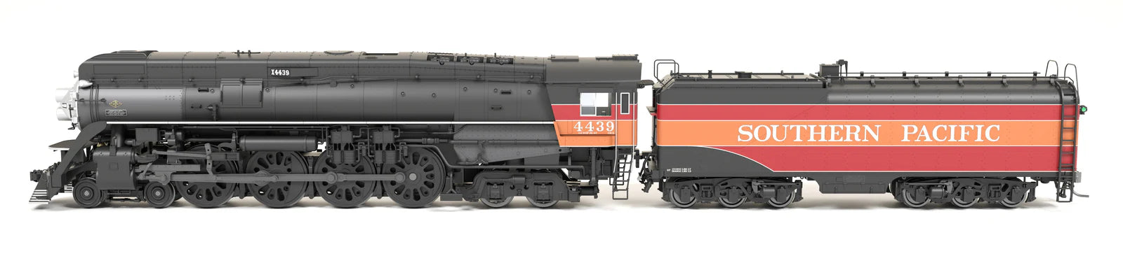 BLI 9833 HO Scale GS-4 Southern Pacific 4444 Daylight "De-Skirted" Stealth (DCC Ready)