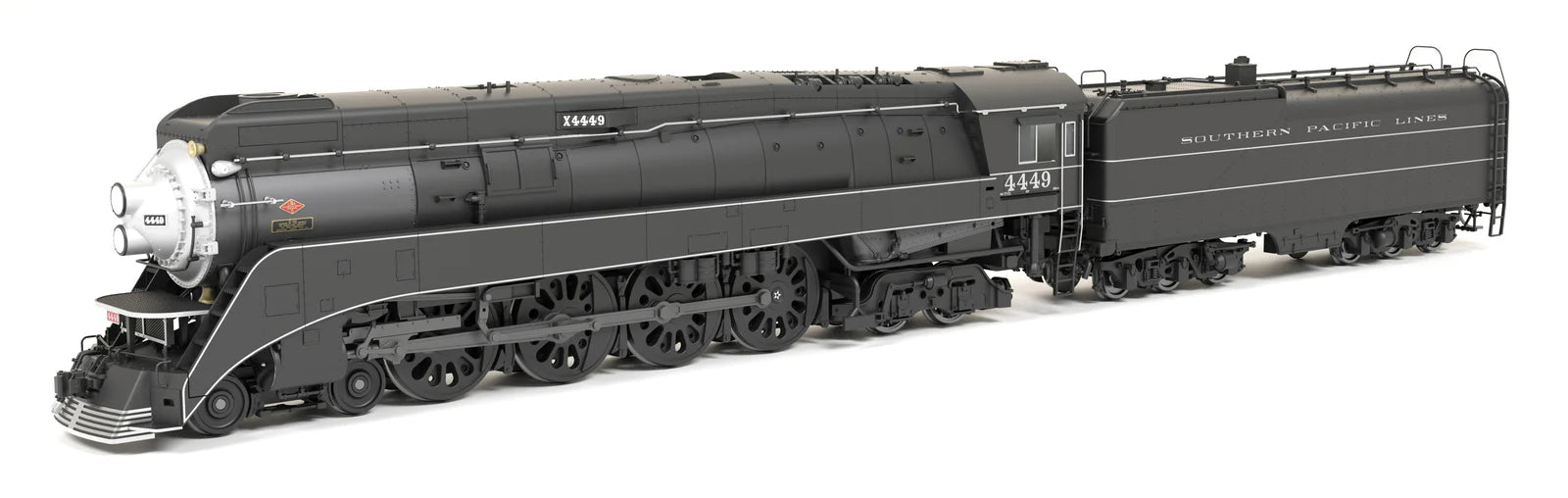 BLI 9843 HO Scale GS-4 Southern Pacific 4449 "2001 Excursion" Stealth (DCC Ready)