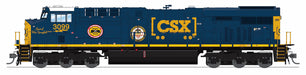BLI 9866 HO Scale GE ES44AC GEVO CSX 3099 Spirit of West Springfield Paragon4 (DC/DCC/Sound)