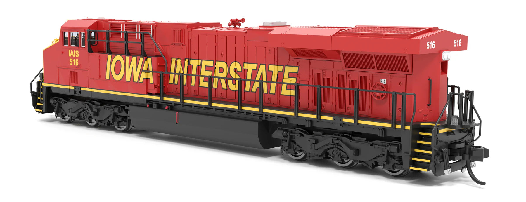BLI 9894 N Scale GE ES44AC Diesel Iowa Interstate IAIS 516 Paragon4 DCC (Rock Island Heritage 30th Anniversary)