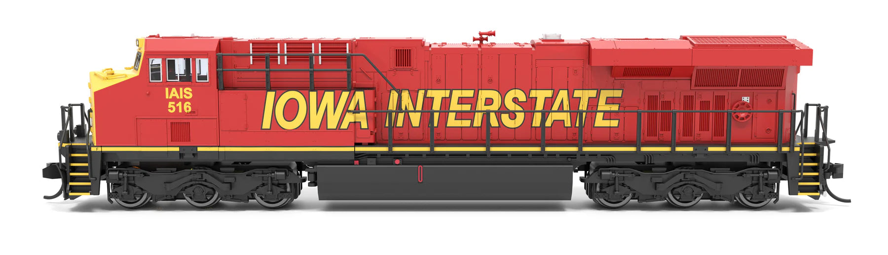 BLI 9894 N Scale GE ES44AC Diesel Iowa Interstate IAIS 516 Paragon4 DCC (Rock Island Heritage 30th Anniversary)