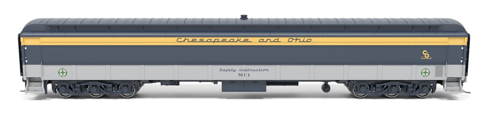 BLI 9930 HO Scale Railroad Instruction Car Chesapeake & Ohio C&O SI-4